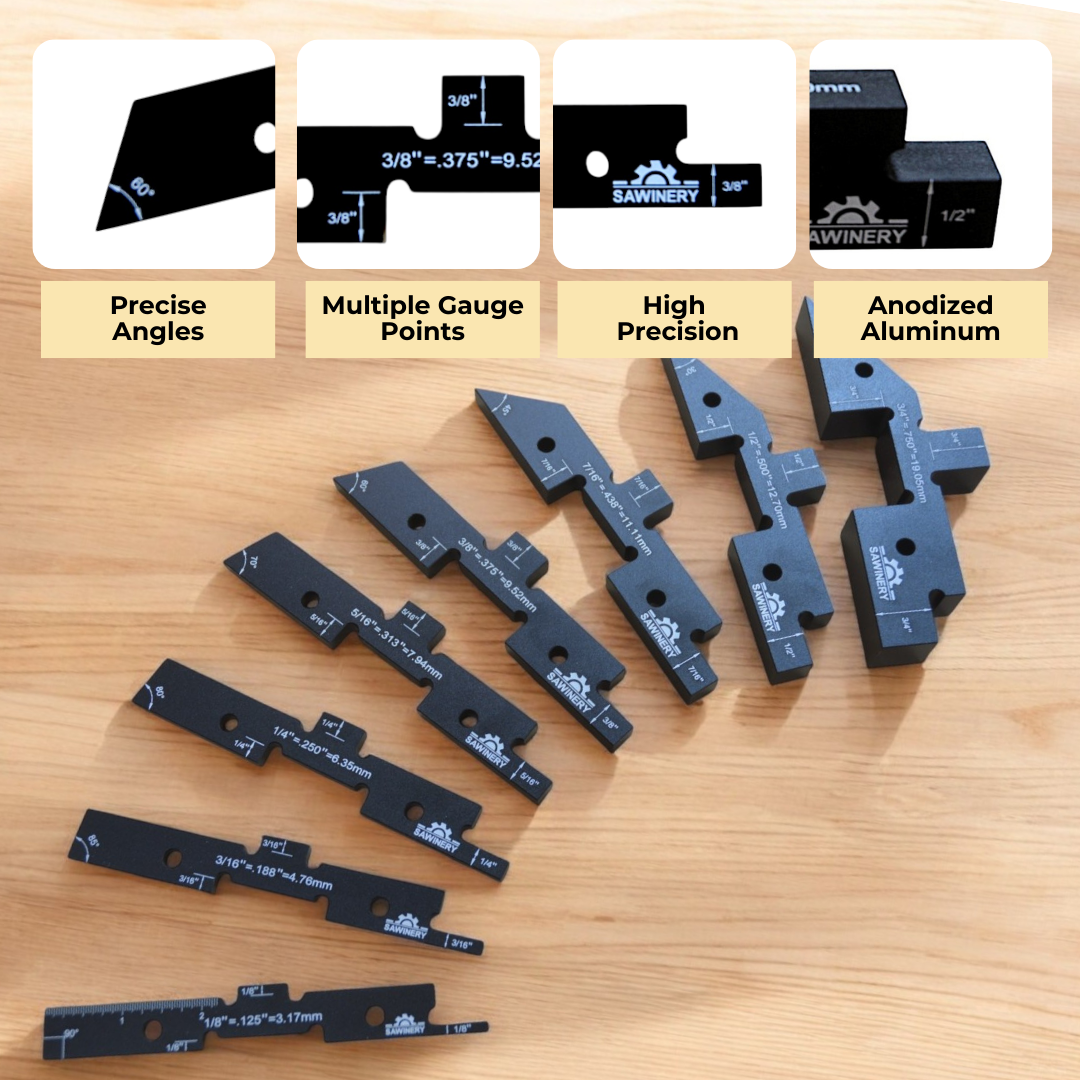 Calibrated Setup Bars – Sawinery