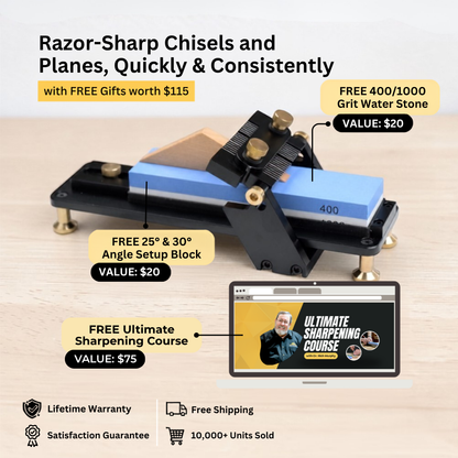 SharpMate - Chisel & Plane Sharpening Jig