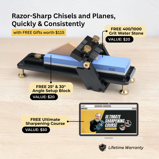 SharpMate - Chisel & Plane Sharpening Jig