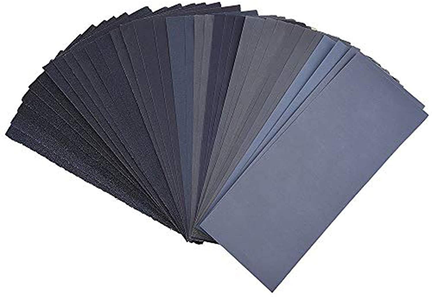 Miady 120 to 3000 Assorted Grit Sandpaper