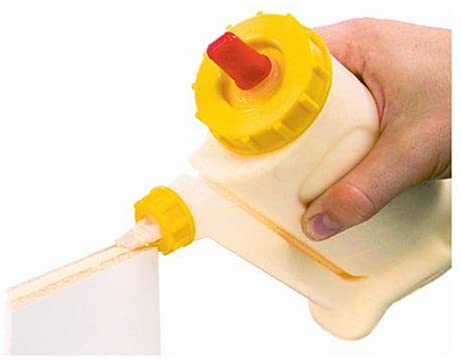 wood glue dispenser with yorker and blade