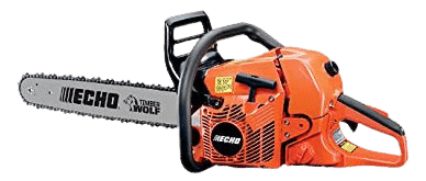 Echo CS-590-24 59.8cc 24 Rear Handle Timber Wolf Chainsaw No Background