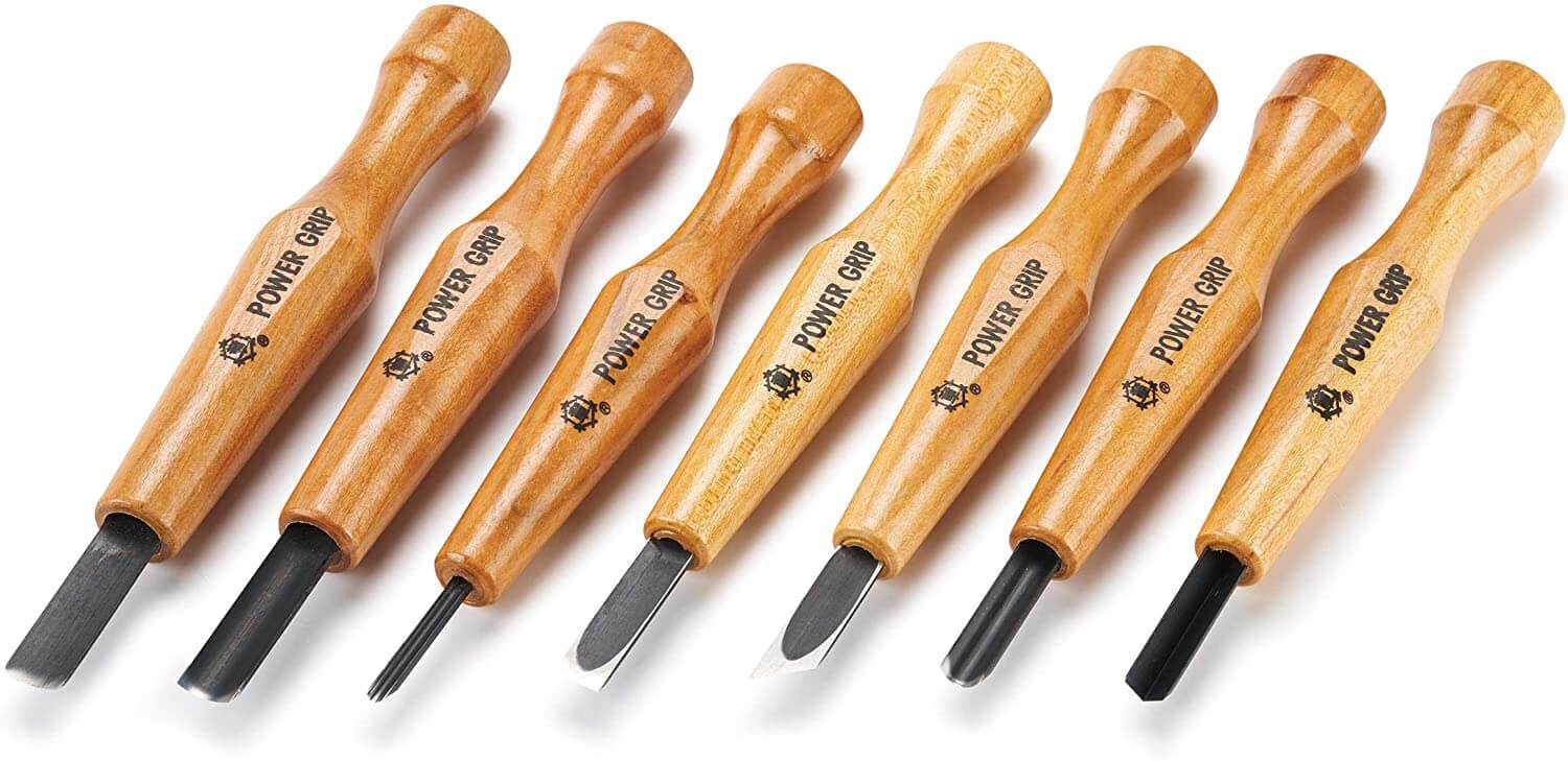 Kawasei Japanese Nomi Honou Carpentry Tool Set of 10 Blade Made in Japan New 
