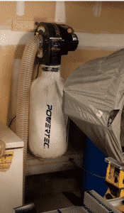 POWERTEC DC1512 Dust Collector With 1.5 HP Motor