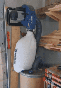Rikon Portable Dust Collector With Wall Mount