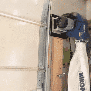 Rikon Portable Dust Collector With Wall Mount close up