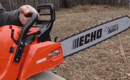 Echo CS-590-24 Timber Wolf Chainsaw close up