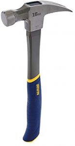 Irwin 1954889 Fiberglass General Purpose Claw Hammer,