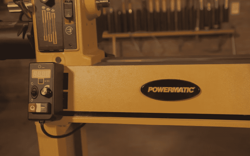 Powermatic PM2014 Lathe power button