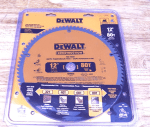 Dewalt DW7666 12-Inch 80T Non-Ferrous Saw Blade