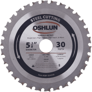 Oshlun 5⅜” 30-Tooth MTCG Blade