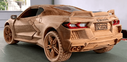 wooden Car Décor
