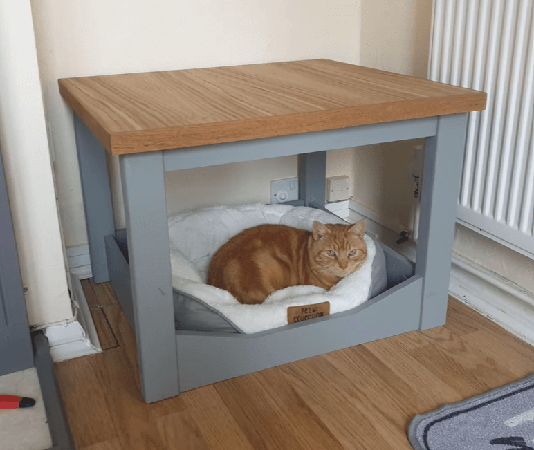 Bedside Table Cat House