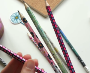 DIY Custom Designed Pencils