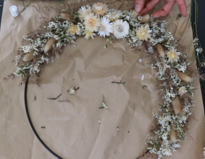 DIY Dried Flower Crown