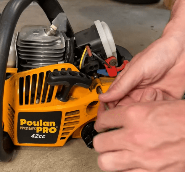 Poulan chainsaw idle speed adjustment