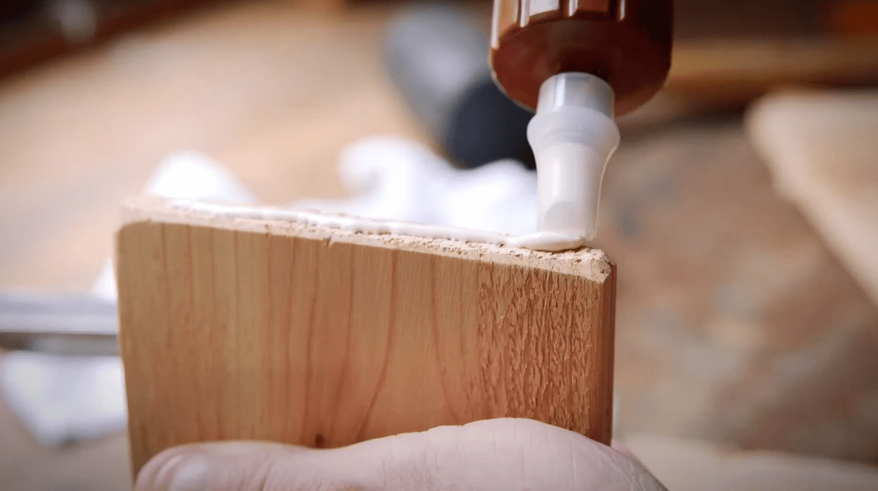 applying Gorilla wood glue