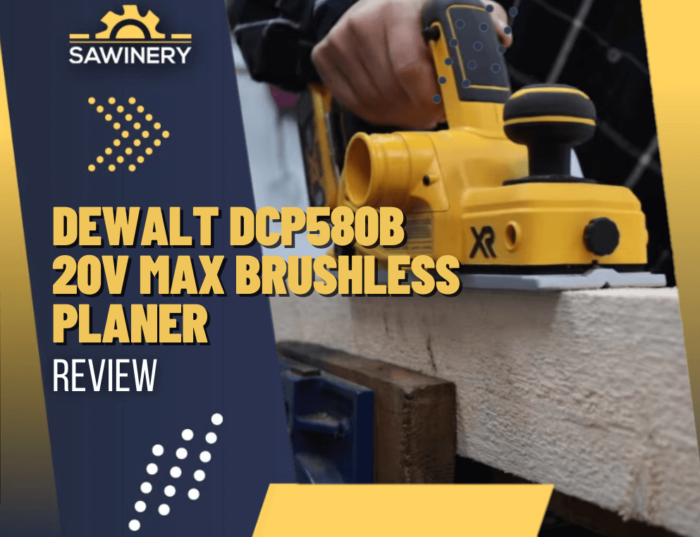 dewalt dcp580b 20v max brushless planer review Featured Image