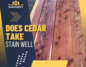 does cedar take stain well Featured Image