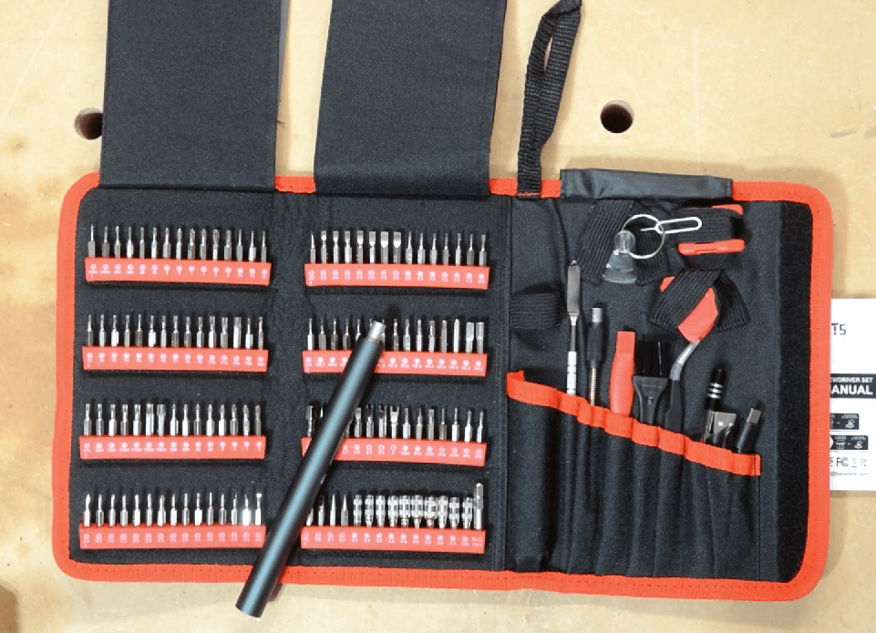 Kaiweets ES20 Electric Screwdriver Set opened