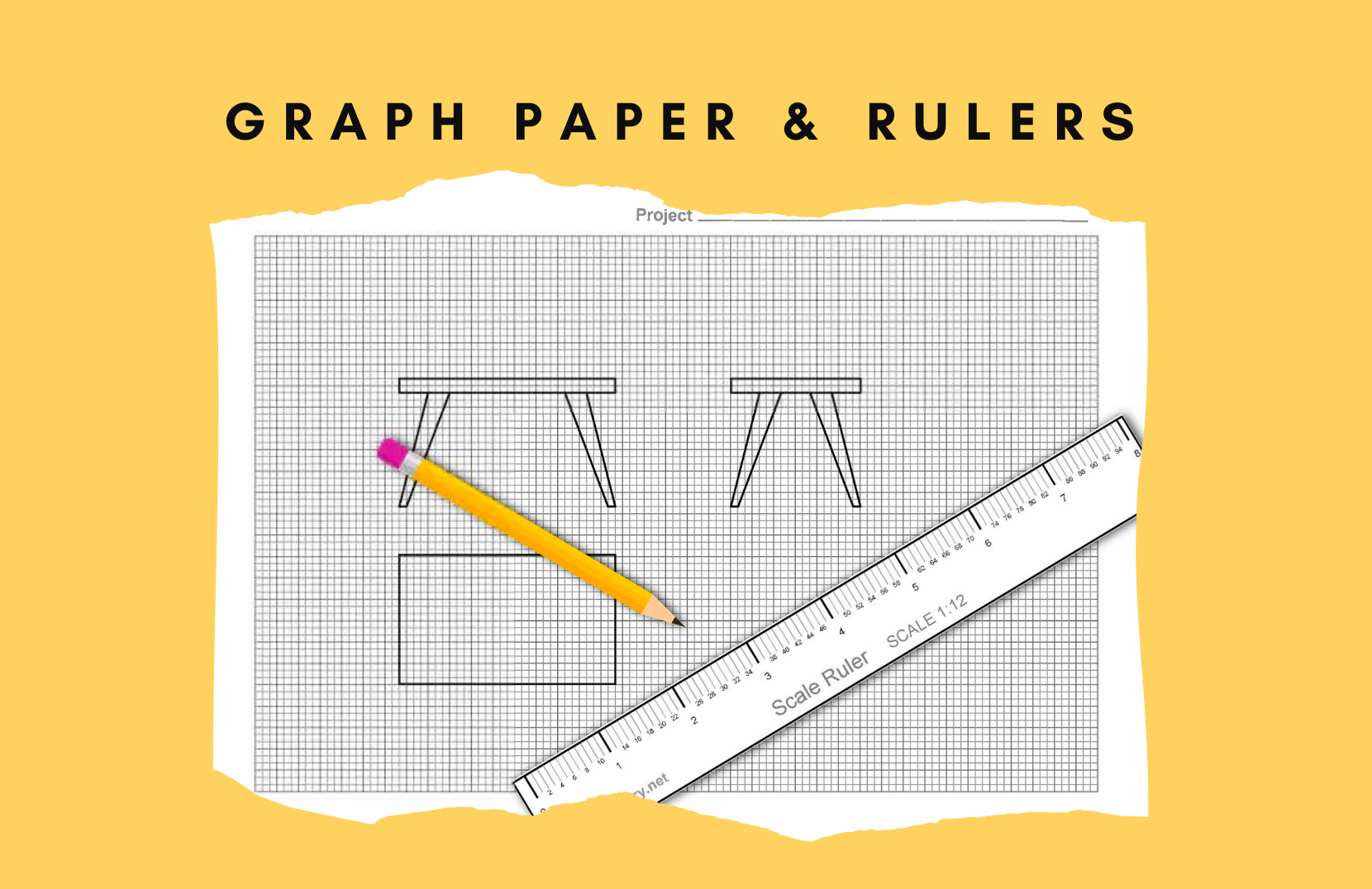 graph paper & rulers