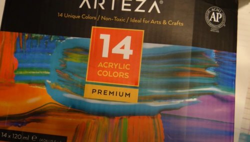 ARTEZA Acrylic Paint Set 14 Colors