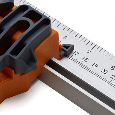BORA Rip Guide with Saw Plate + Rip Handle ruler and measurements