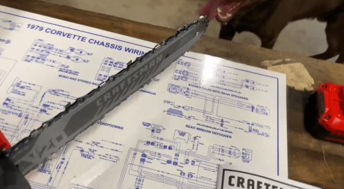 CRAFTSMAN CMCCS620M1 bar and chain