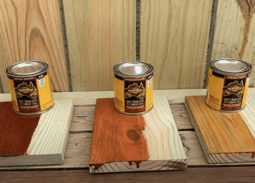 Cabot Australian Timber Oil paint test