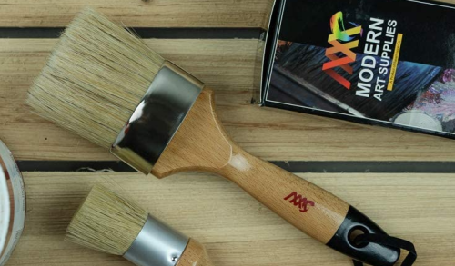 Chalk and Wax Paint Brush Furniture Set by Modern Art Supplies