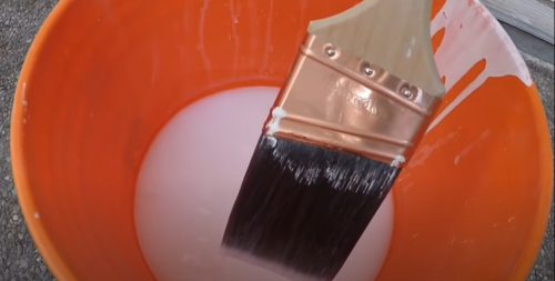 Clean a Paintbrush