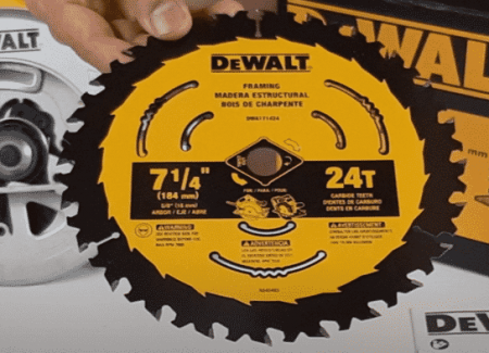 DEWALT 7-¼-Inch Circular Saw (DWE575SB) Blade