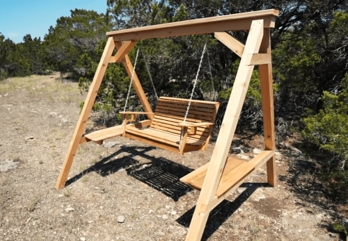 DIY Porch swing