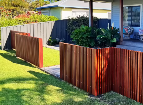 DIY fence