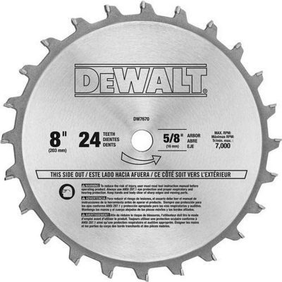 Dewalt DW7670 Dado Blade Set 8-Inch