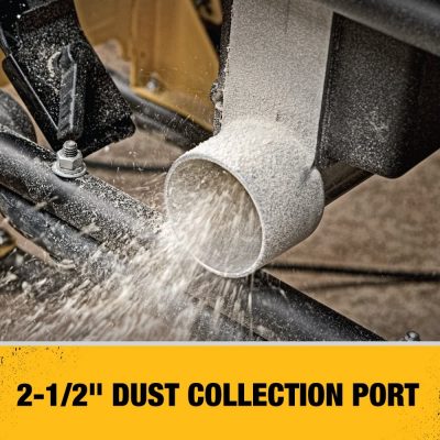Dewalt DWE7491RS dust collection