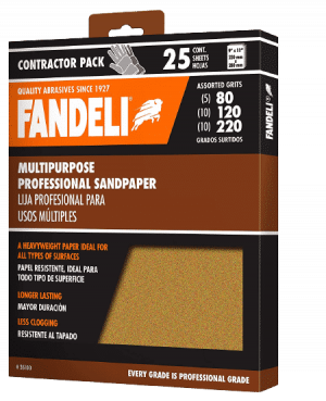 Fandeli Assorted Grits Sandpaper Sheets