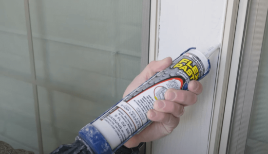 Flex Seal Used in Wood Posts