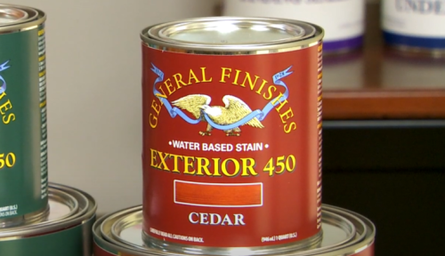 General Finishes Exterior 450 Water Based Wood Stain