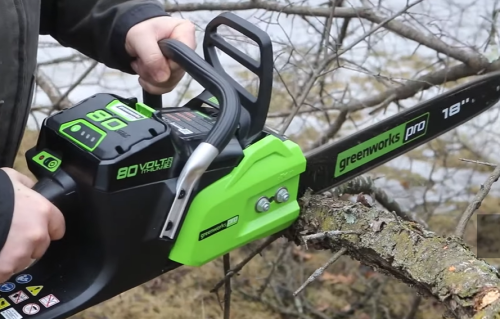 Greenworks Pro 80V Cordless Chainsaw