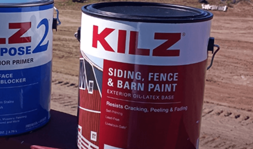 KILZ Siding, Fence, and Barn Pain