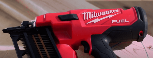 MILWAUKEE Cordless Framing Nail Gun Close UP