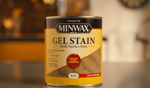 Minwax Gel Stain for Interior Wood Surfaces