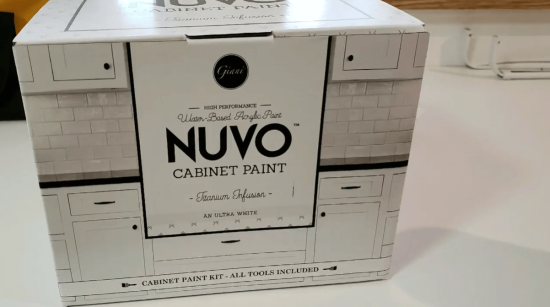 Nuvo cabinet paint
