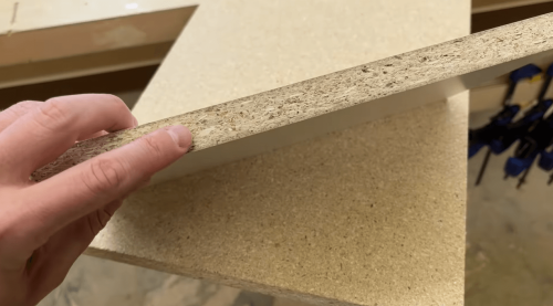 Particle board texture