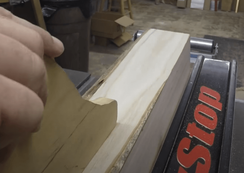 Paulownia wood resawing