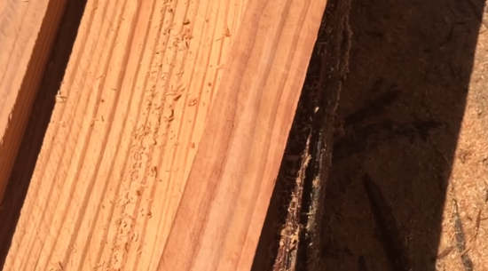 Redwood grain pattern