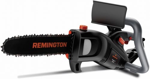 Remington RM8EPS Ranger II 8-Amp Electric 2-in-1 Pole Saw & Chainsaw flat on table view