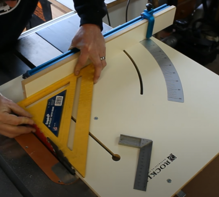Rockler Table saw CrossCut Sled