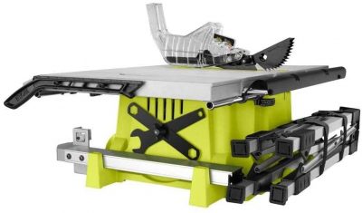 Ryobi RTS21G 10 in. Portable Table Saw SIDE VIEW
